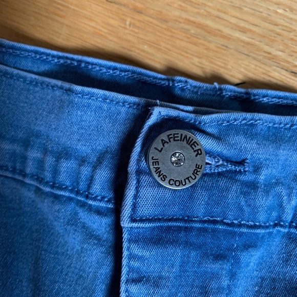 Lafei-Nier Denim Embroidered Butterfly Maxi Skirt - Picture 3 of 4